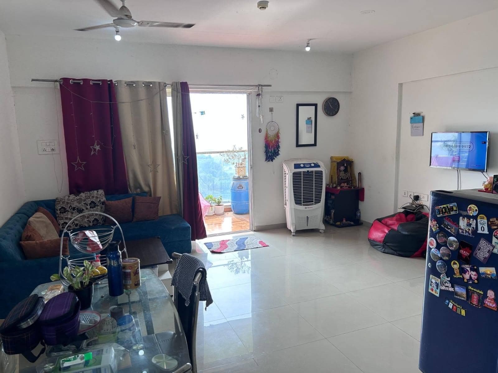 Verified Balcony photo - 2BHK for rent in Pune
